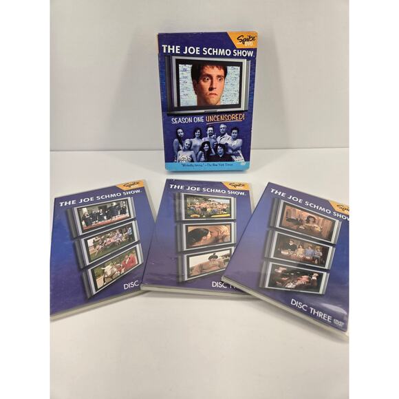 Rare* The Joe Schmo Show: Season One Uncensored! (DVD, 2003) - Picture 1 of 2